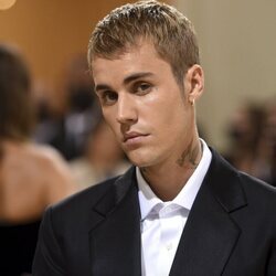 Justin Bieber a su llegada a la MET Gala 2021