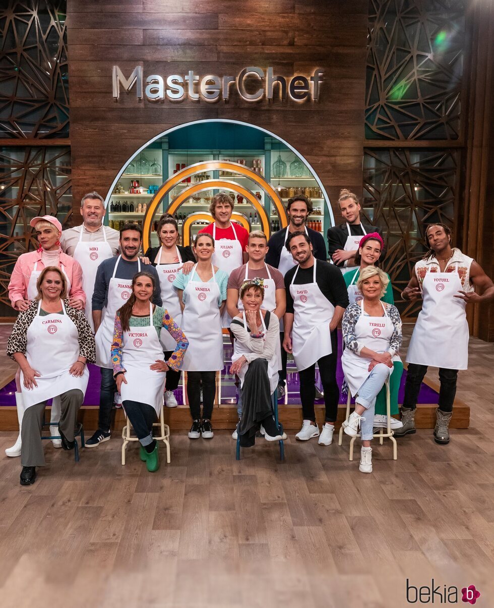 Posado oficial de los concursantes de 'Masterchef Celebrity 6'