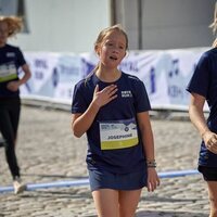 Josefina de Dinamarca tras participar en la Royal Run