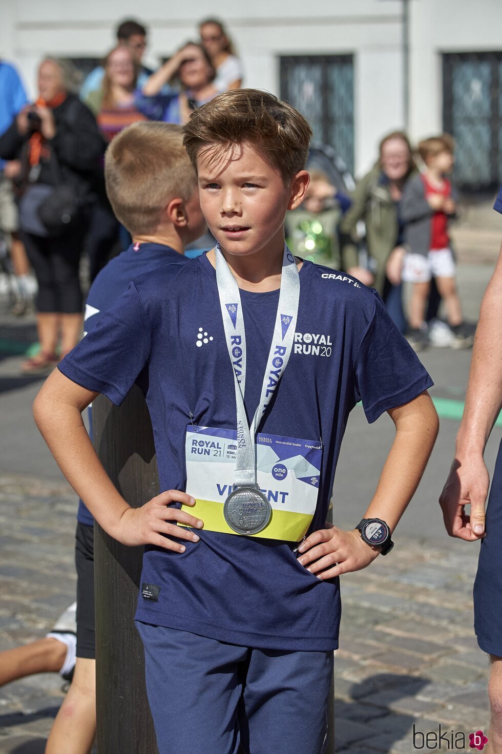 Vicente de Dinamarca en la Royal Run