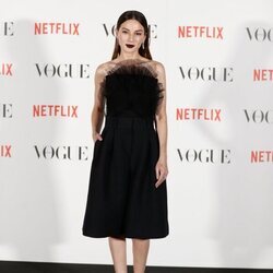 María Valverde en el photocall de Vogue Fashion Night Out 2021