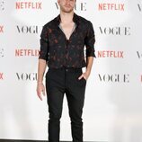 Mario Marzo en el photocall de Vogue Fashion Night Out 2021