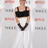 Paula Malia en el photocall de Vogue Fashion Night Out 2021