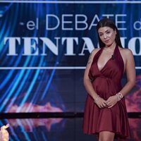 Lola en el primer debate de 'La última tentación'