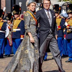 Constantino y Laurentien de Holanda en el Prinsjesdag 2021