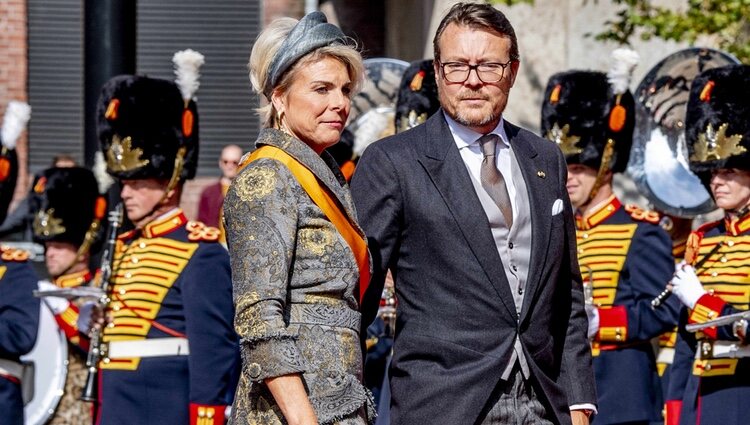 Constantino y Laurentien de Holanda en el Prinsjesdag 2021