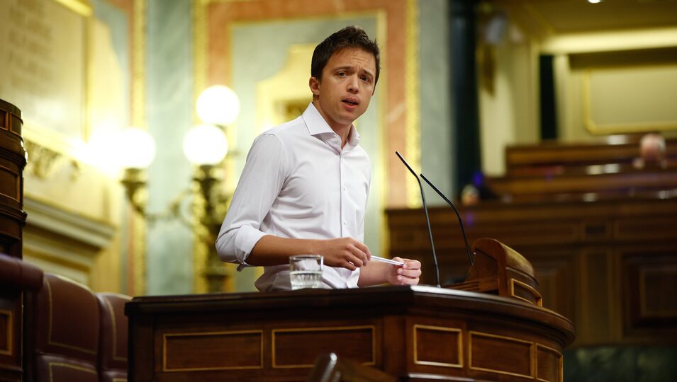 Íñigo Errejón en el Congreso de los Diputados