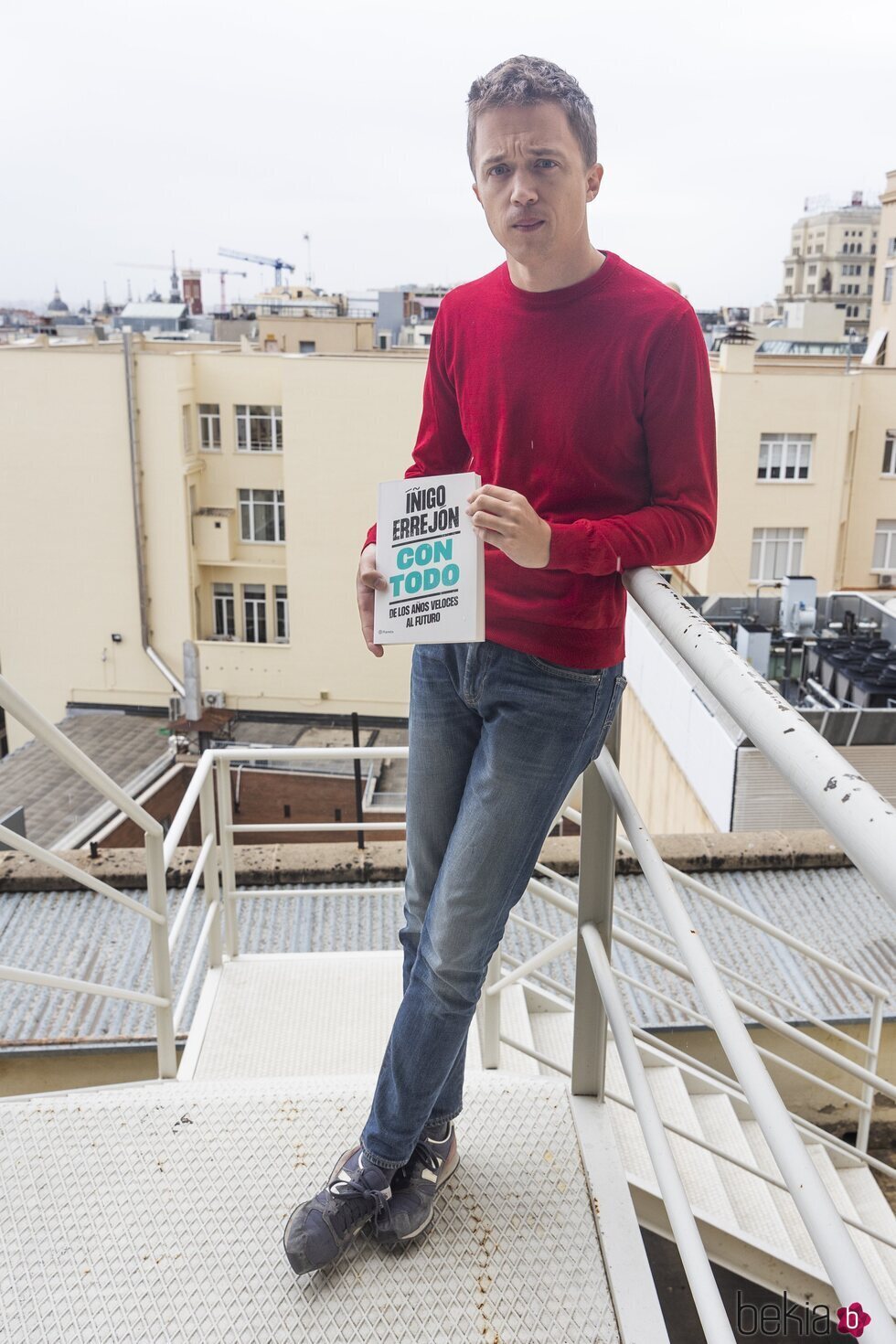 Íñigo Errejón en la presentación de su libro en Madrid