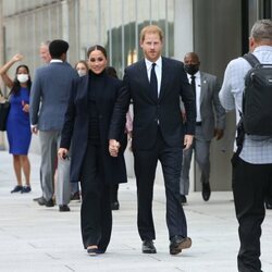 El Príncipe Harry y Meghan Markle en su regreso a la vida pública