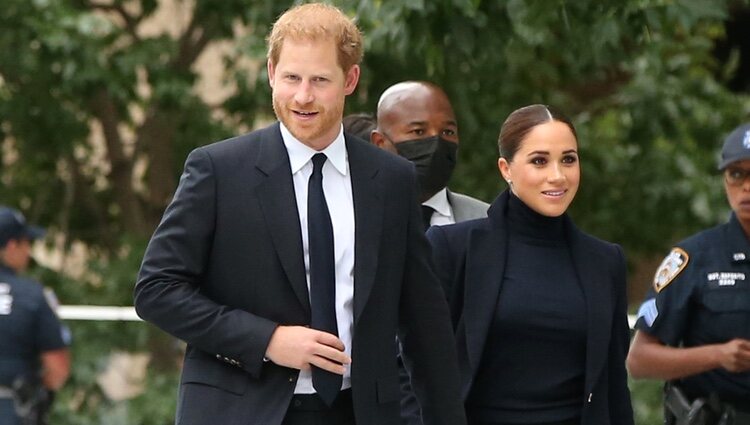 El Príncipe Harry y Meghan Markle en Nueva York en su vuelta a la vida pública