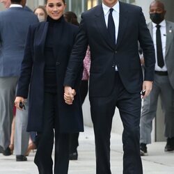 El Príncipe Harry y Meghan Markle en el One World Trade Center de Nueva York