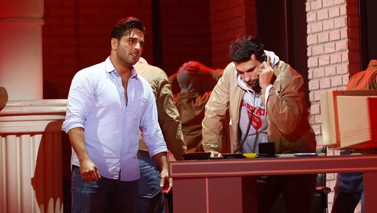 David Bustamante y Christian Sánchez en el musical 'Ghost'