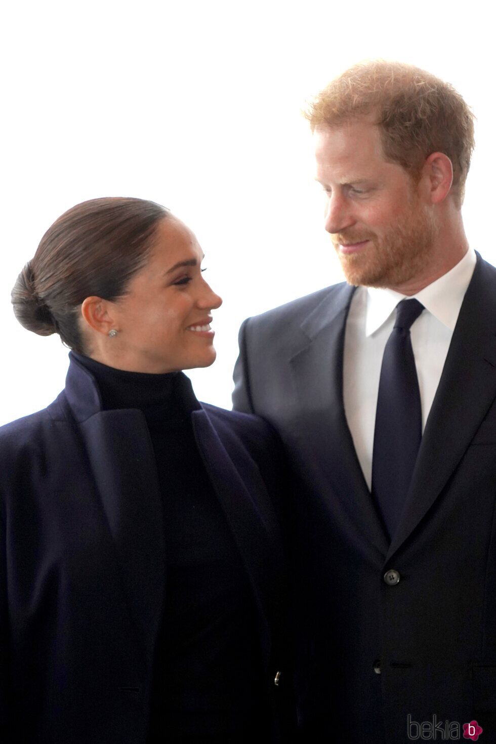 El Príncipe Harry y Meghan Markle se miran con cariño en Nueva York