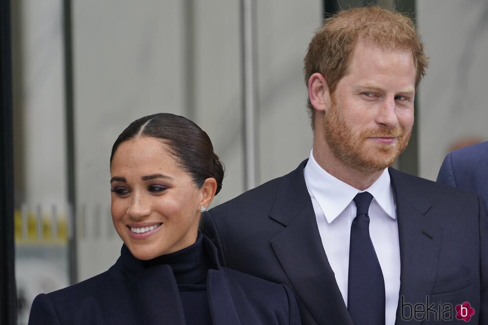 El Príncipe Harry y Meghan Markle, muy simpáticos en Nueva York