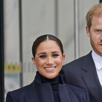 El Príncipe Harry y Meghan Markle en su vuelta a la vida pública en Nueva York