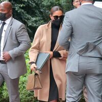 Meghan Markle a la salida de un acto en Nueva York