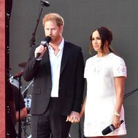 Los Duques de Sussex en el Global Citizen Live