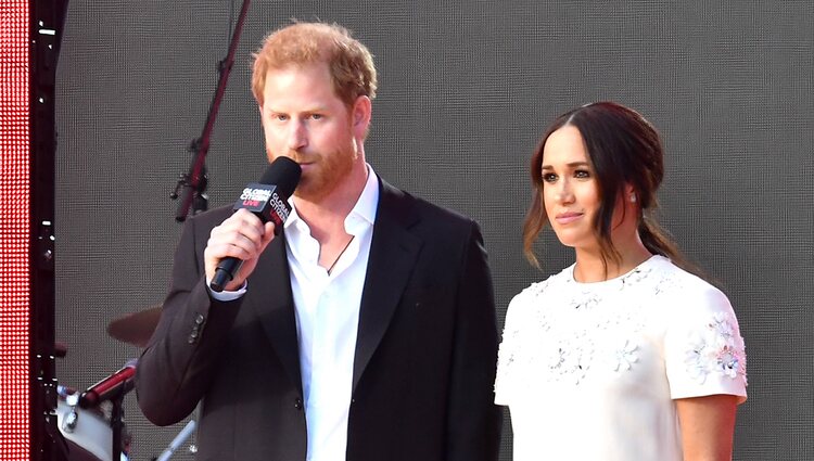 Los Duques de Sussex en el Global Citizen Live