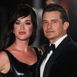 Katy Perry y Orlando Bloom  en la presentación del Academy Museum Of Motion Pictures