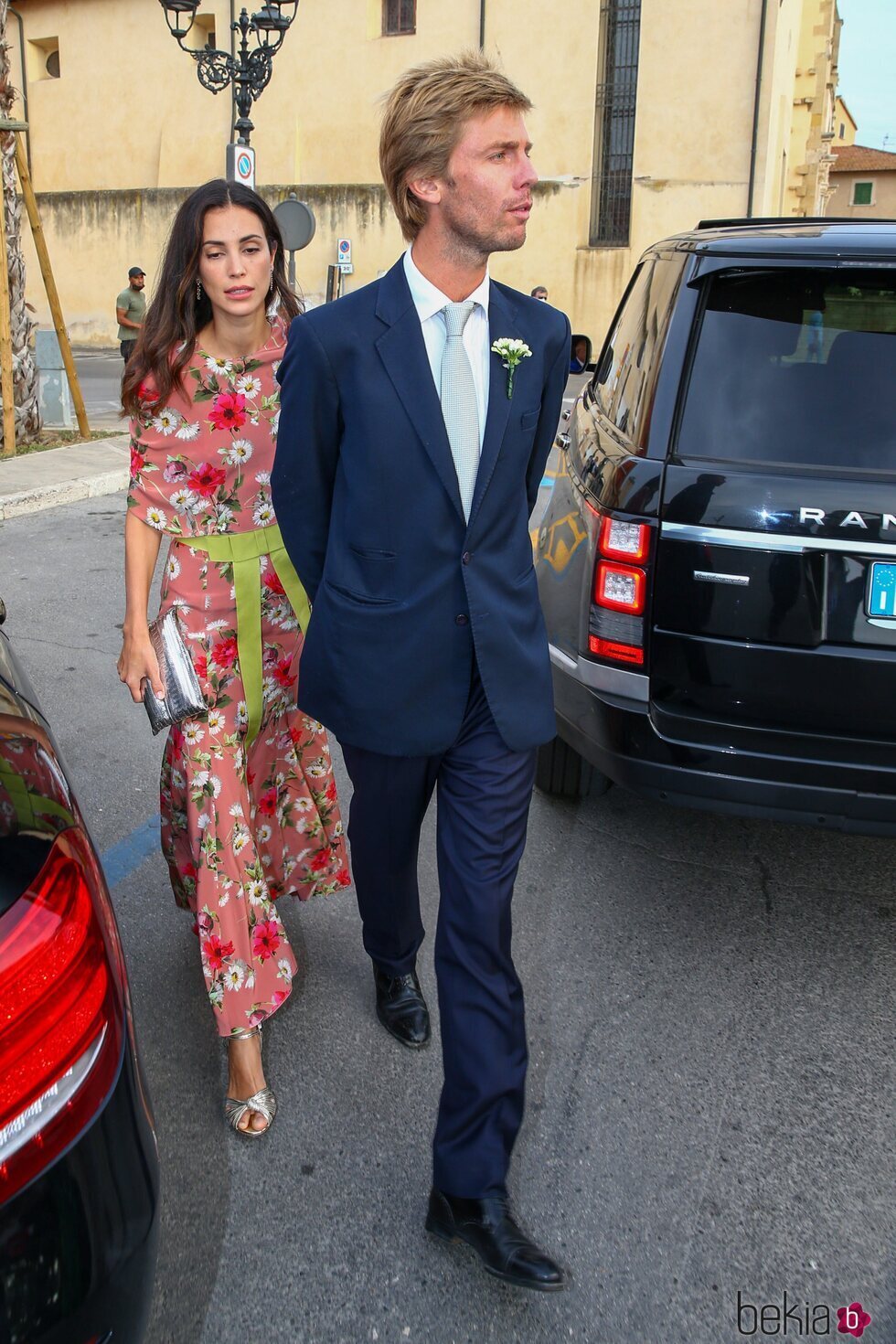 Christian de Hannover y Sassa de Osma en la boda de Marie Astrid de Liechtenstein y Ralph Worthington