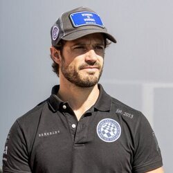 Carlos Felipe de Suecia en la Porsche Carrera Cup Scandinavia