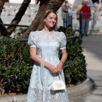 Flora Ogilvy en la boda de Jaime de Borbón-Dos Sicilias y Lady Charlotte Lindesay-Bethune