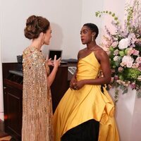 Kate Middleton y Lashana Lynch en el estreno de 'Sin tiempo para morir'