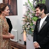 Kate Middleton y Ben Whishaw en el estreno de 'Sin tiempo para morir'