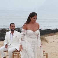 Anabel Pantoja, emocionada el día de su boda