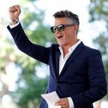 Alejandro Sanz, muy feliz tras recibir su estrella en el Paseo de la Fama de Hollywood