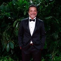 Enrique Arce en la fiesta de los Premios Platino 2021