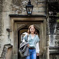 Isabel de Bélgica en el Lincoln College Oxford