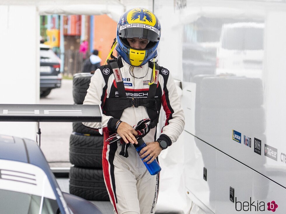 Carlos Felipe de Suecia en la Porsche Carrera Cup Scandinavia 2021