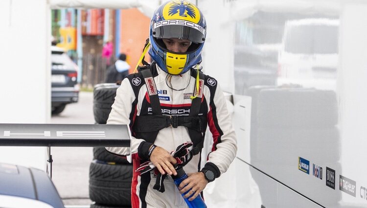 Carlos Felipe de Suecia en la Porsche Carrera Cup Scandinavia 2021