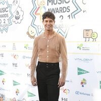 Alfred García en la cena de nominados de Los 40 Music Awards 2021