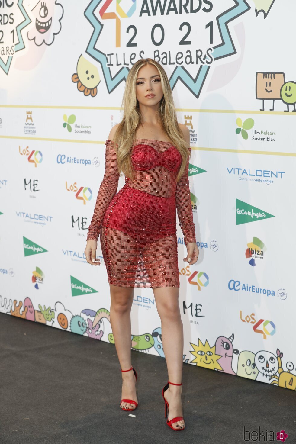 Ana Mena en la cena de nominados de Los 40 Music Awards 2021