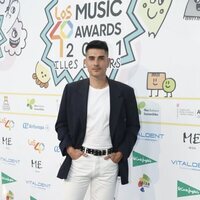 Álvaro Benito en la cena de nominados de Los 40 Music Awards 2021