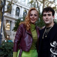 Rocío Carrasco junto a Palomo Spain en su desfile