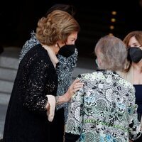 La Reina Sofía e Irene de Grecia en el concierto por el 30 aniversario de la Escuela Superior de Música Reina Sofía