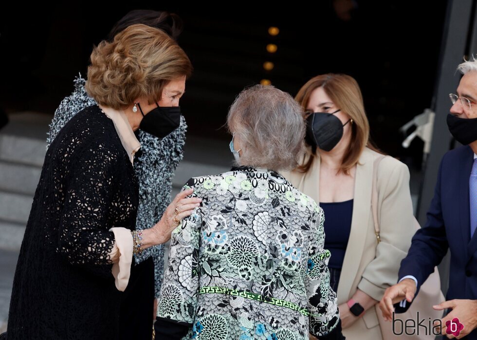 La Reina Sofía e Irene de Grecia en el concierto por el 30 aniversario de la Escuela Superior de Música Reina Sofía