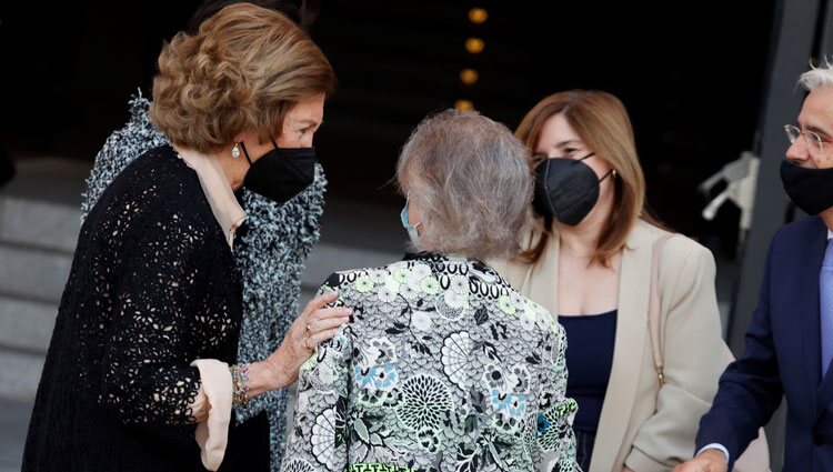 La Reina Sofía e Irene de Grecia en el concierto por el 30 aniversario de la Escuela Superior de Música Reina Sofía