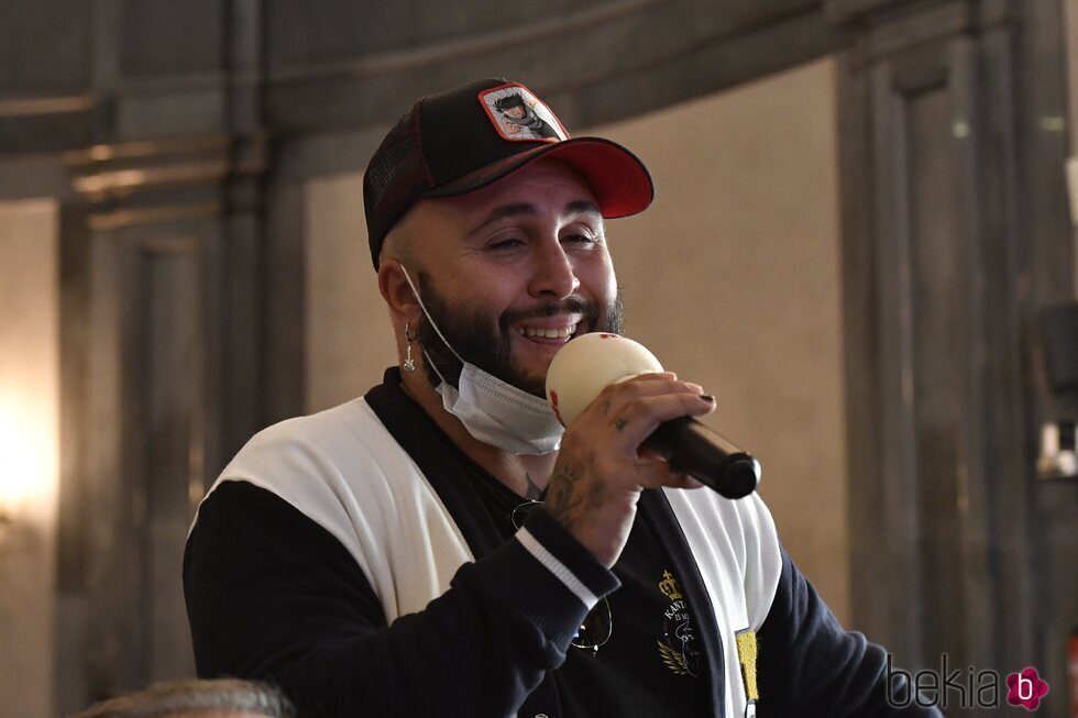 Kiko Rivera en la presentación de los Premios Radio Olé