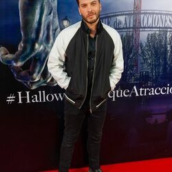 Blas Cantó en la fiesta de Halloween del Parque de Atracciones de Madrid 2021