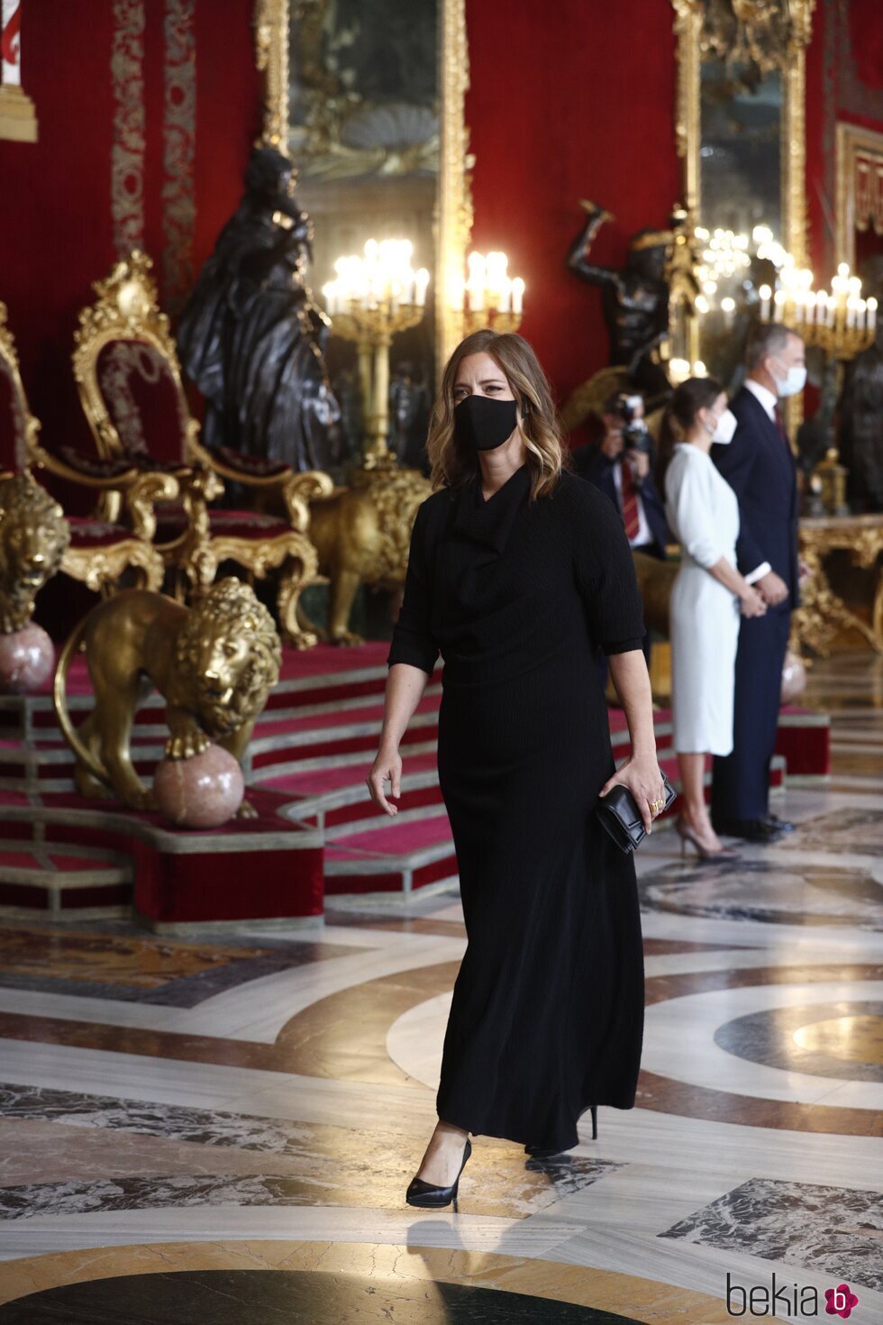 María Casado en la recepción del Día de la Hispanidad 2021