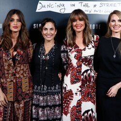 Toni Acosta, Sara Carbonero, Isabel Jiménez y Vanesa Romero en el evento Slowlove