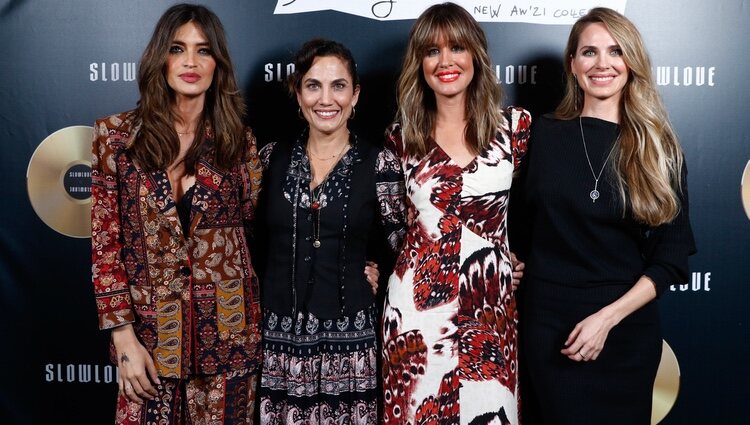 Toni Acosta, Sara Carbonero, Isabel Jiménez y Vanesa Romero en el evento Slowlove