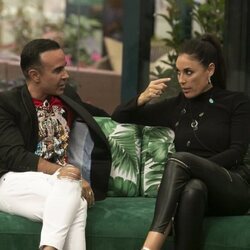 Luis Rollán e Isabel Rábago durante la gala 5 de 'Secret Story'