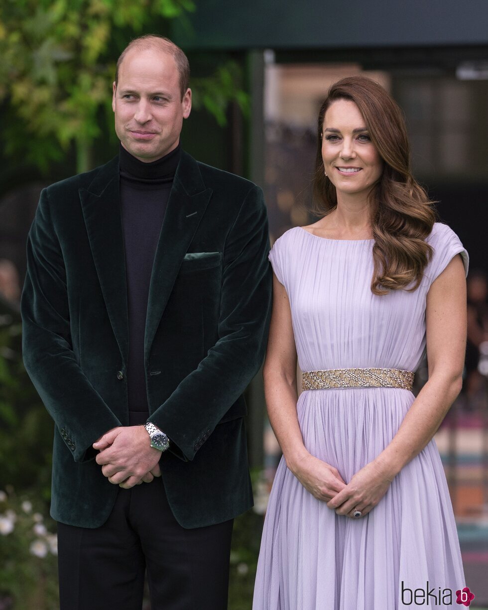 El Príncipe Guillermo y Kate Middleton en los Premios Earthshot 2021