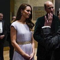 El Príncipe Guillermo y Kate Middleton con David Attenborough en los Premios Earthshot 2021