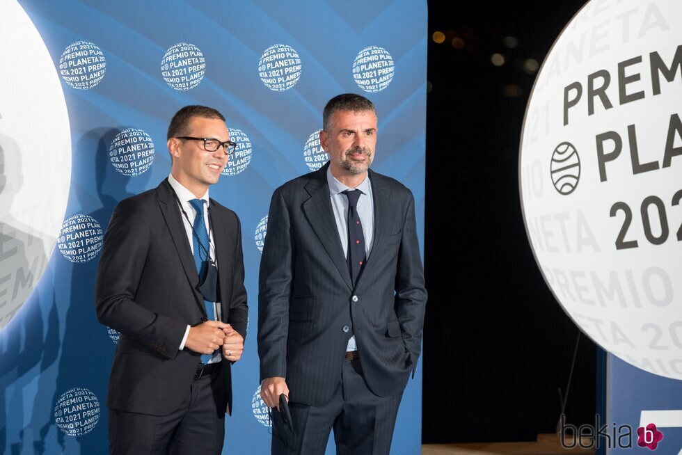 Santi Vila y Javier Luque en el Premio Planeta 2021